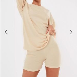 Sold ❌ Misguided tan set